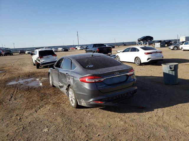 Photo 3 from auction – 2017 FORD FUSION SE with VIN 3FA6P0LU7HR114146