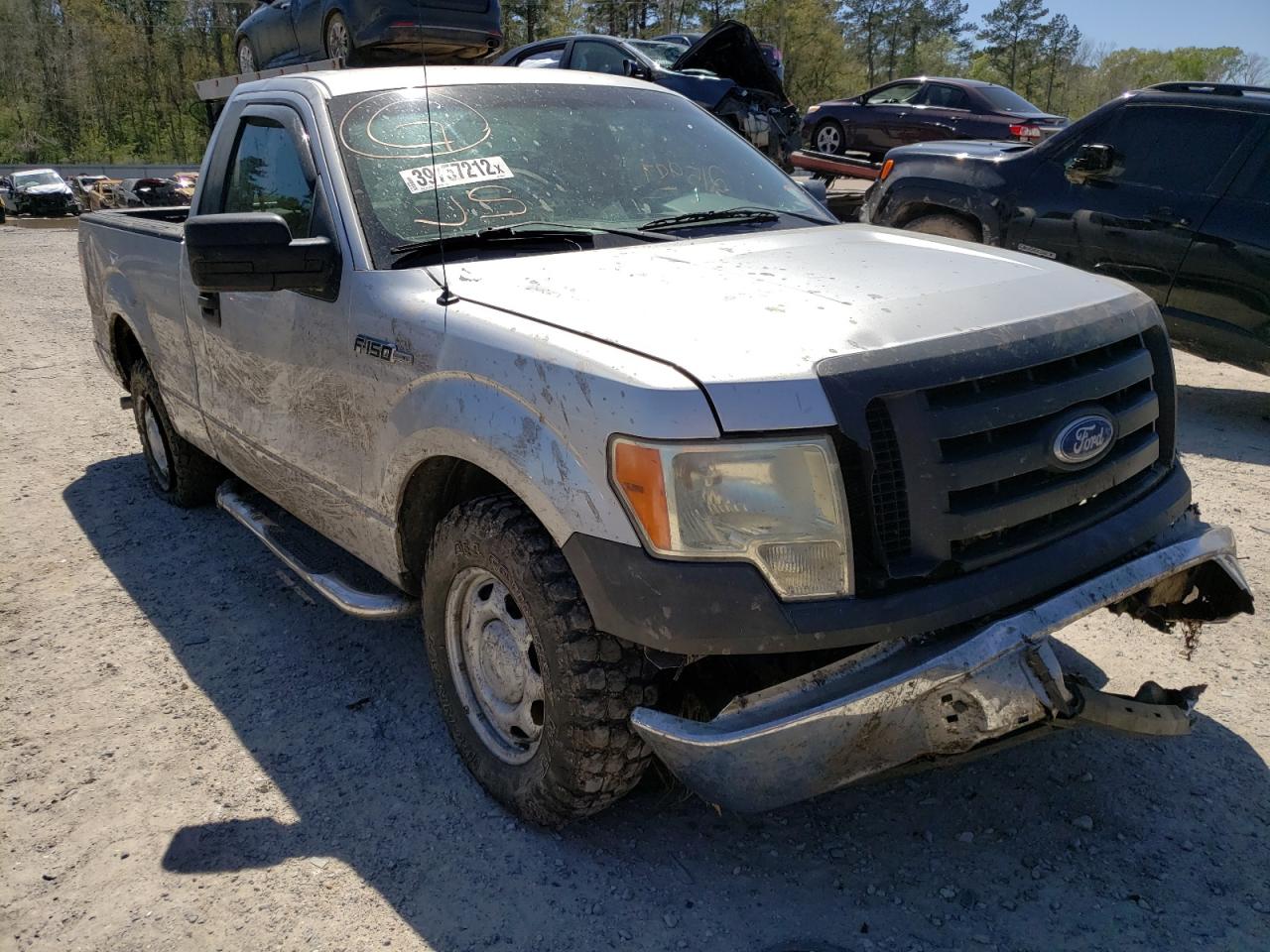 FORD F150 2010 with VIN 1FTMF1CW2AFC54197 - Photo from auction