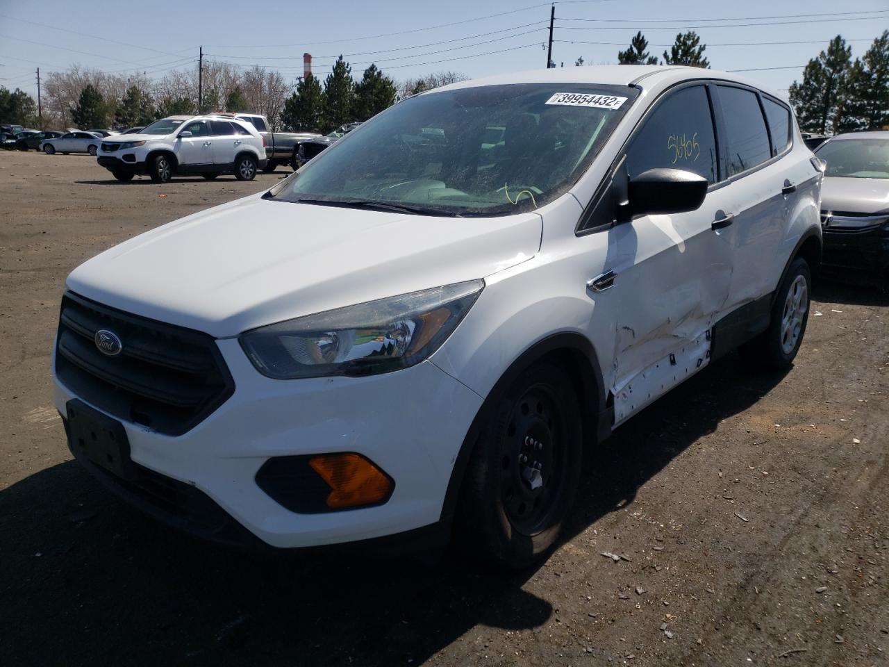 Photo 2 from auction – 2018 FORD ESCAPE S with VIN 1FMCU0F72JUA09827
