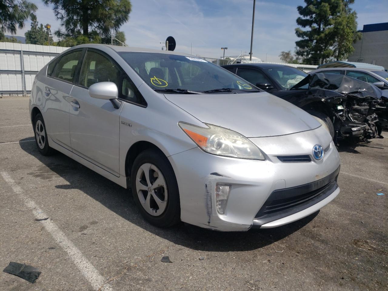 TOYOTA PRIUS 2012 with VIN JTDKN3DU4C5494122 - Photo from auction