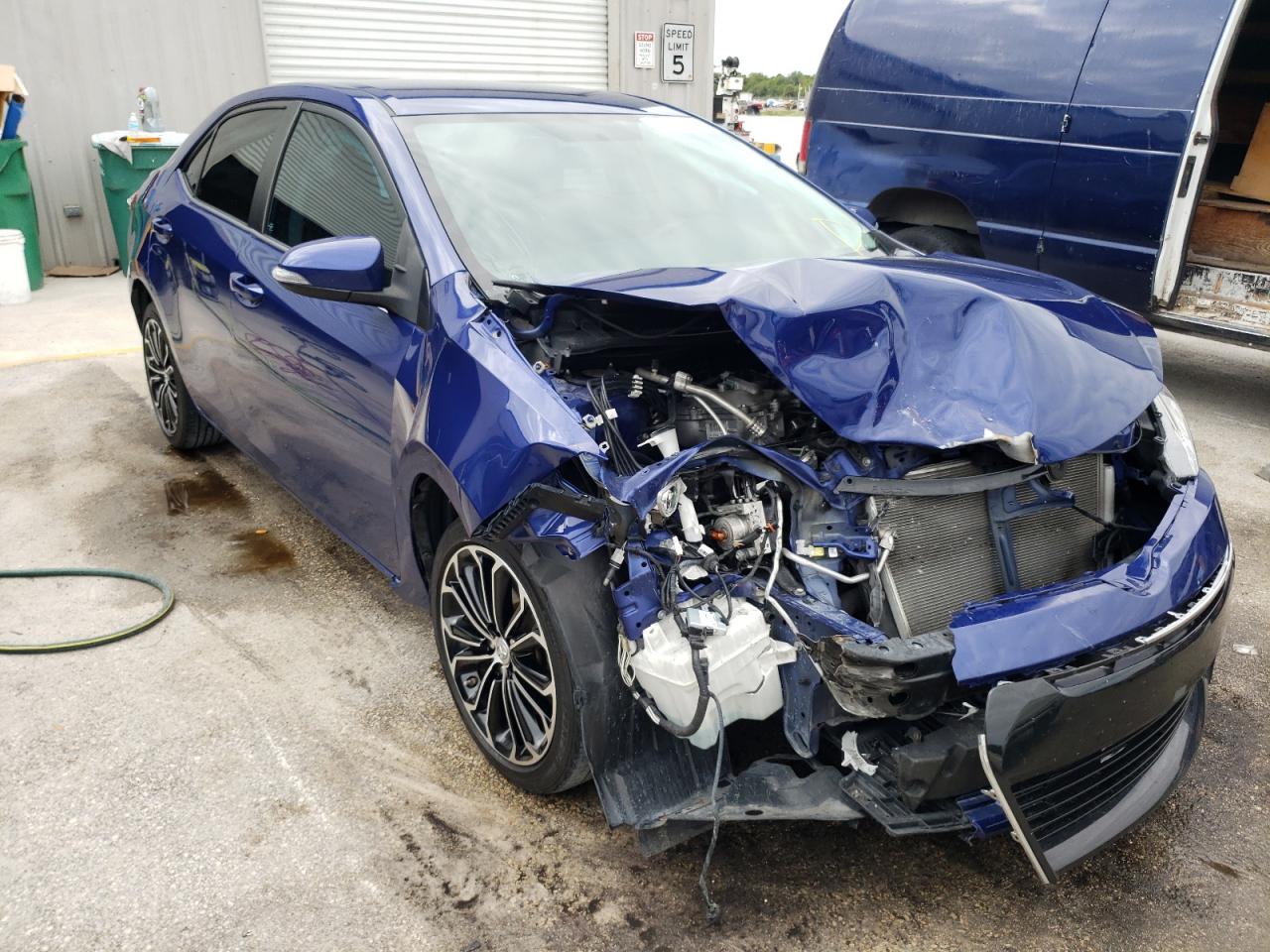 TOYOTA COROLLA L 2016 with VIN 2T1BURHE2GC732437 - Photo from auction