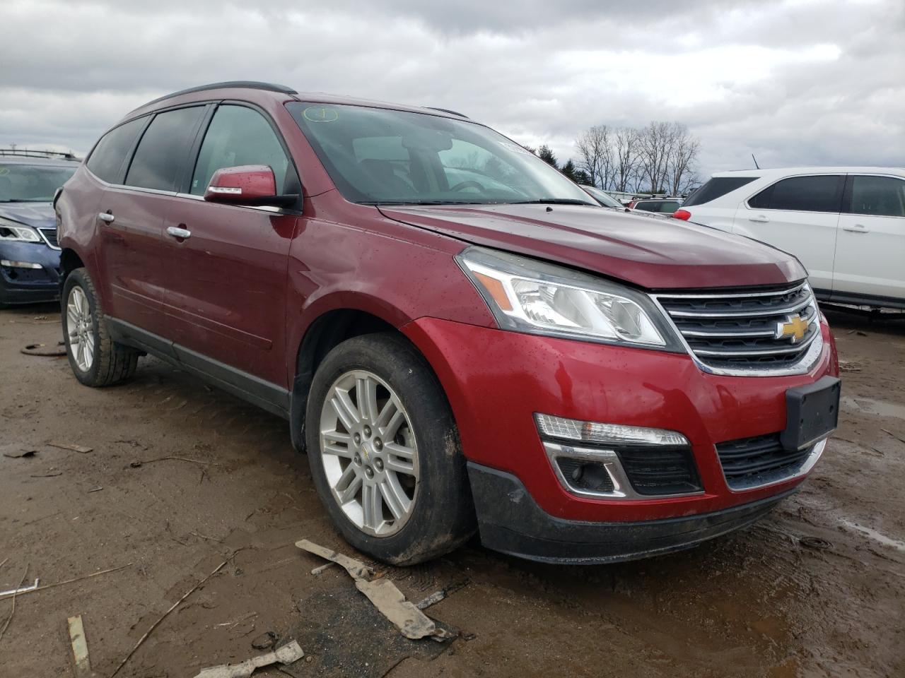 Photo 1 from auction – 2015 CHEVROLET TRAVERSE L with VIN 1GNKRGKD2FJ207006