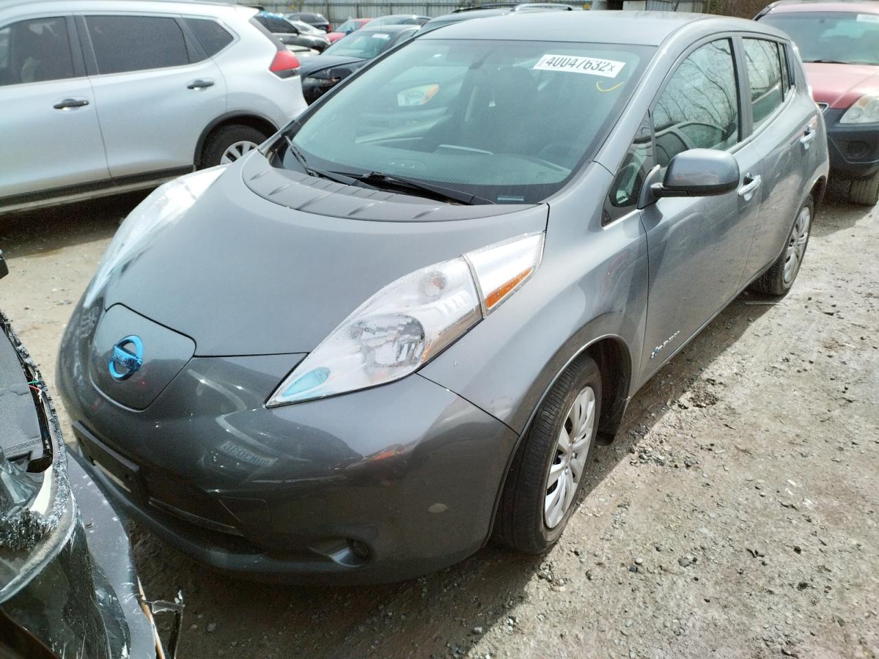 Photo 2 from auction – 2016 NISSAN LEAF SV with VIN 1N4BZ0CP5GC313499