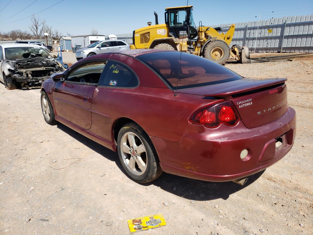 Photo 3 from auction – 2005 DODGE STRATUS R/ with VIN 4B3AG52H15E029517