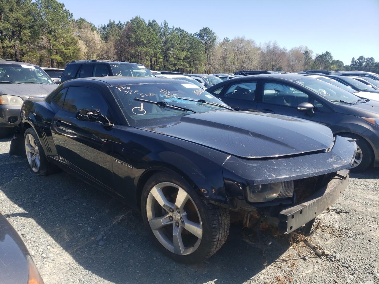 CHEVROLET CAMARO LT 2010 with VIN 2G1FB1EV2A9155552 - Photo from auction