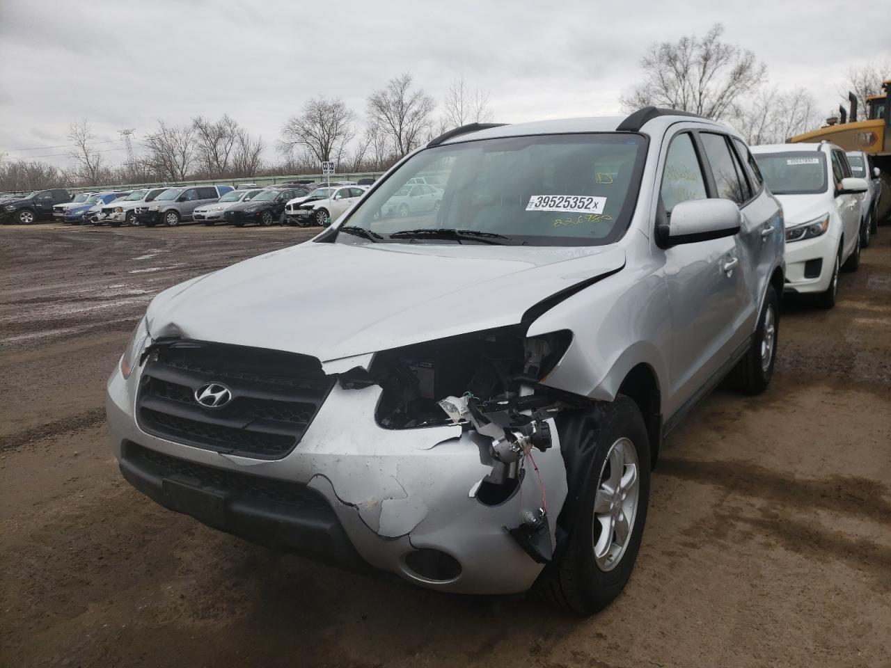 Photo 2 from auction – 2008 HYUNDAI SANTA FE G with VIN 5NMSG13D98H226980