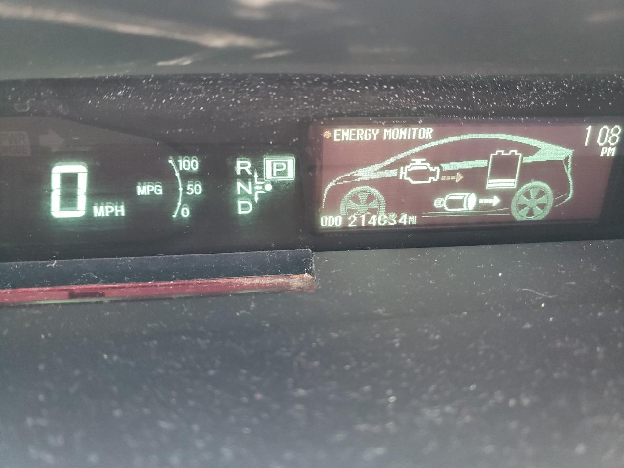 Photo 8 from auction – 2011 TOYOTA PRIUS with VIN JTDKN3DU9B0279136