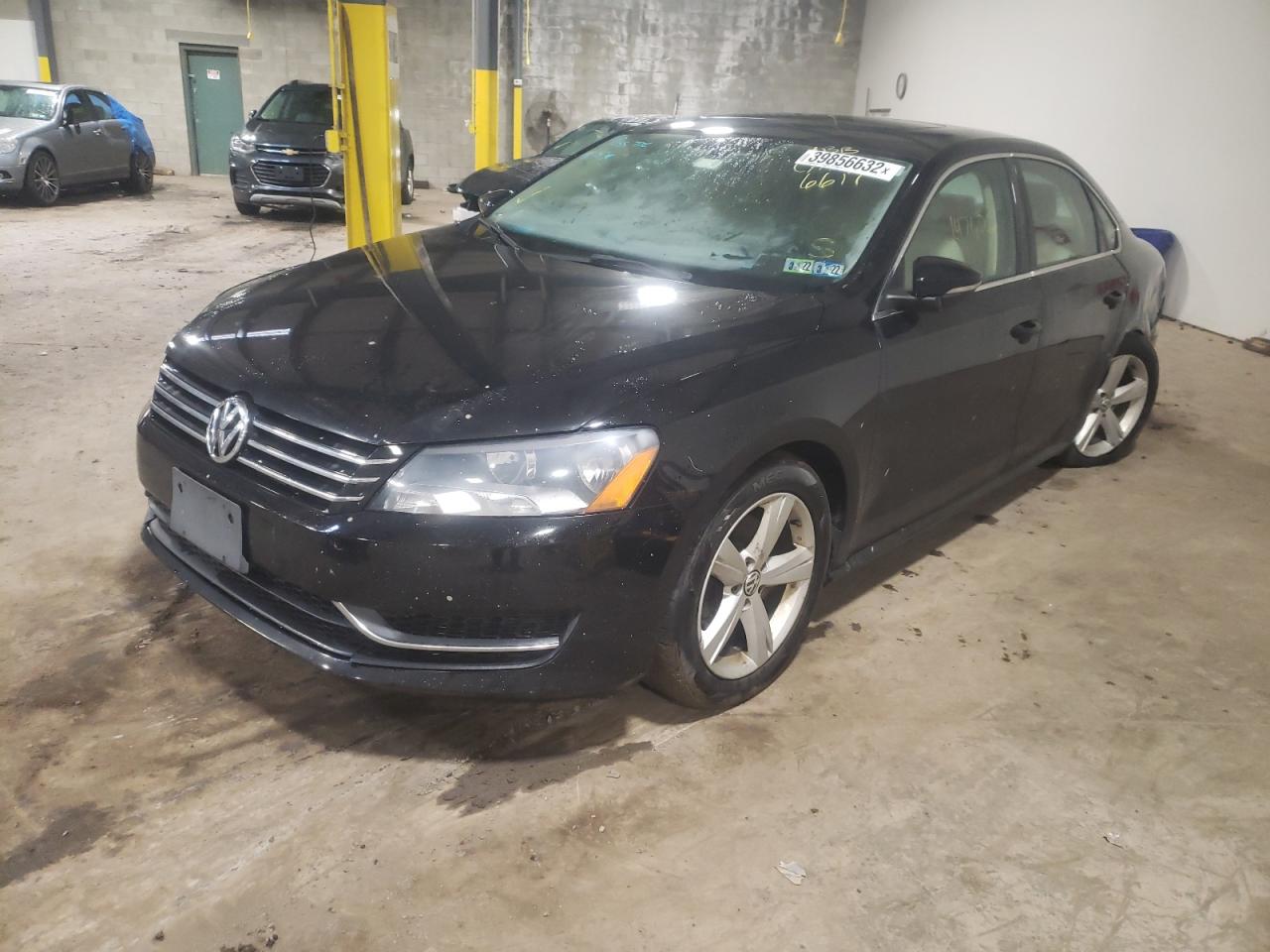 Photo 2 from auction – 2012 VOLKSWAGEN PASSAT SE with VIN 1VWBH7A36CC036617