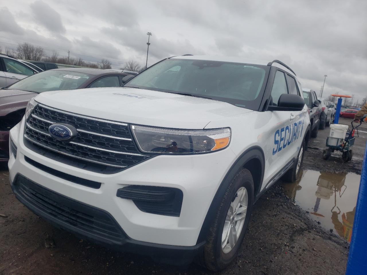 Photo 2 from auction – 2021 FORD EXPLORER X with VIN 1FMSK8DHXMGC43616
