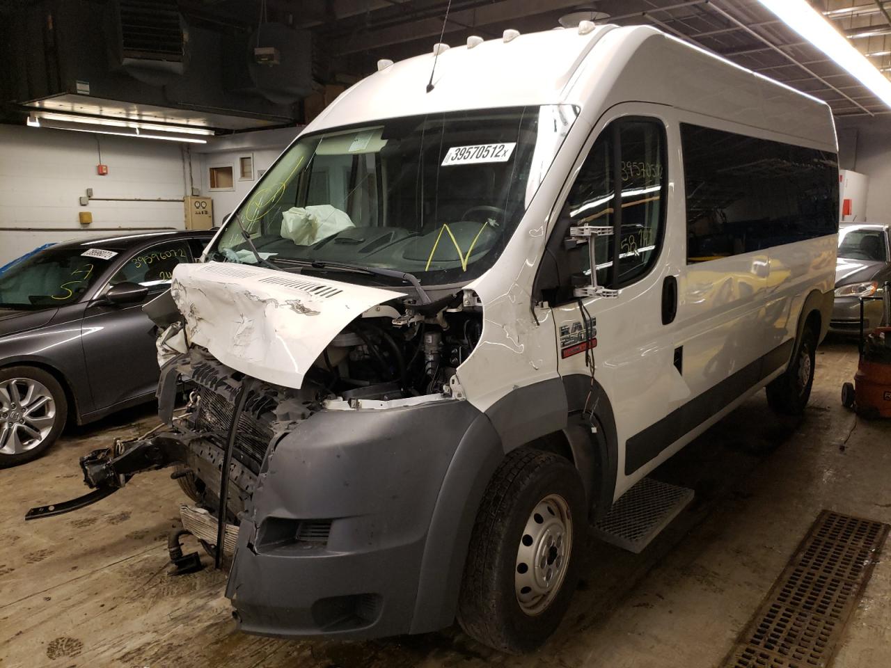 Photo 2 from auction – 2016 RAM PROMASTER with VIN 3C6TRVPG6GE124222
