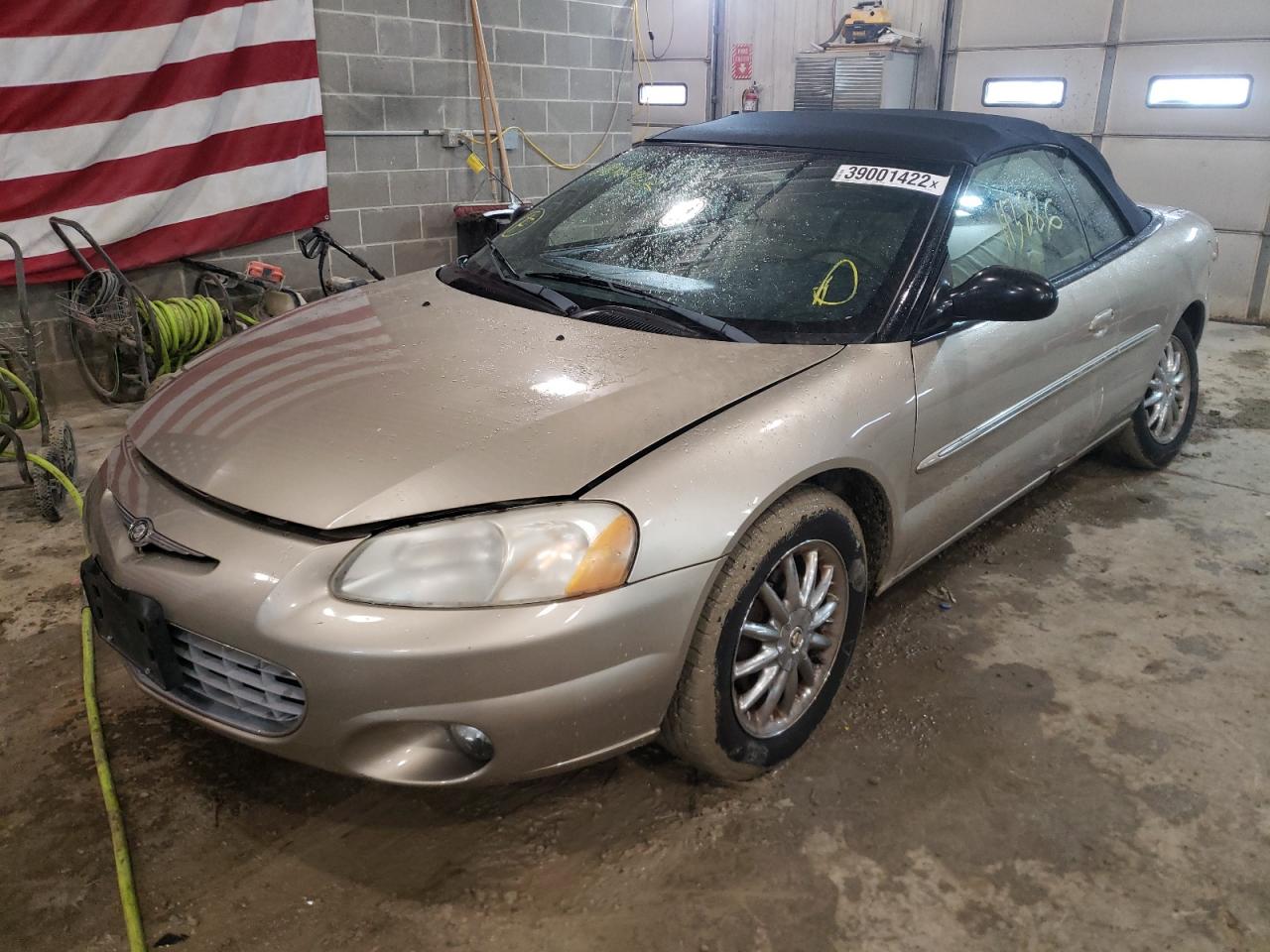 Photo 2 from auction – 2002 CHRYSLER SEBRING LI with VIN 1C3EL65R62N301681