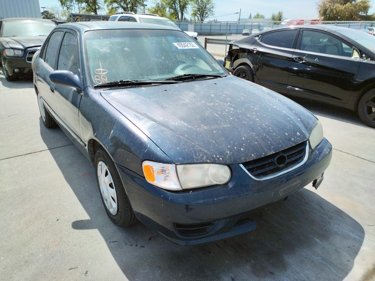 TOYOTA COROLLA CE 2001 with VIN 1NXBR12E41Z465268 - Photo from auction