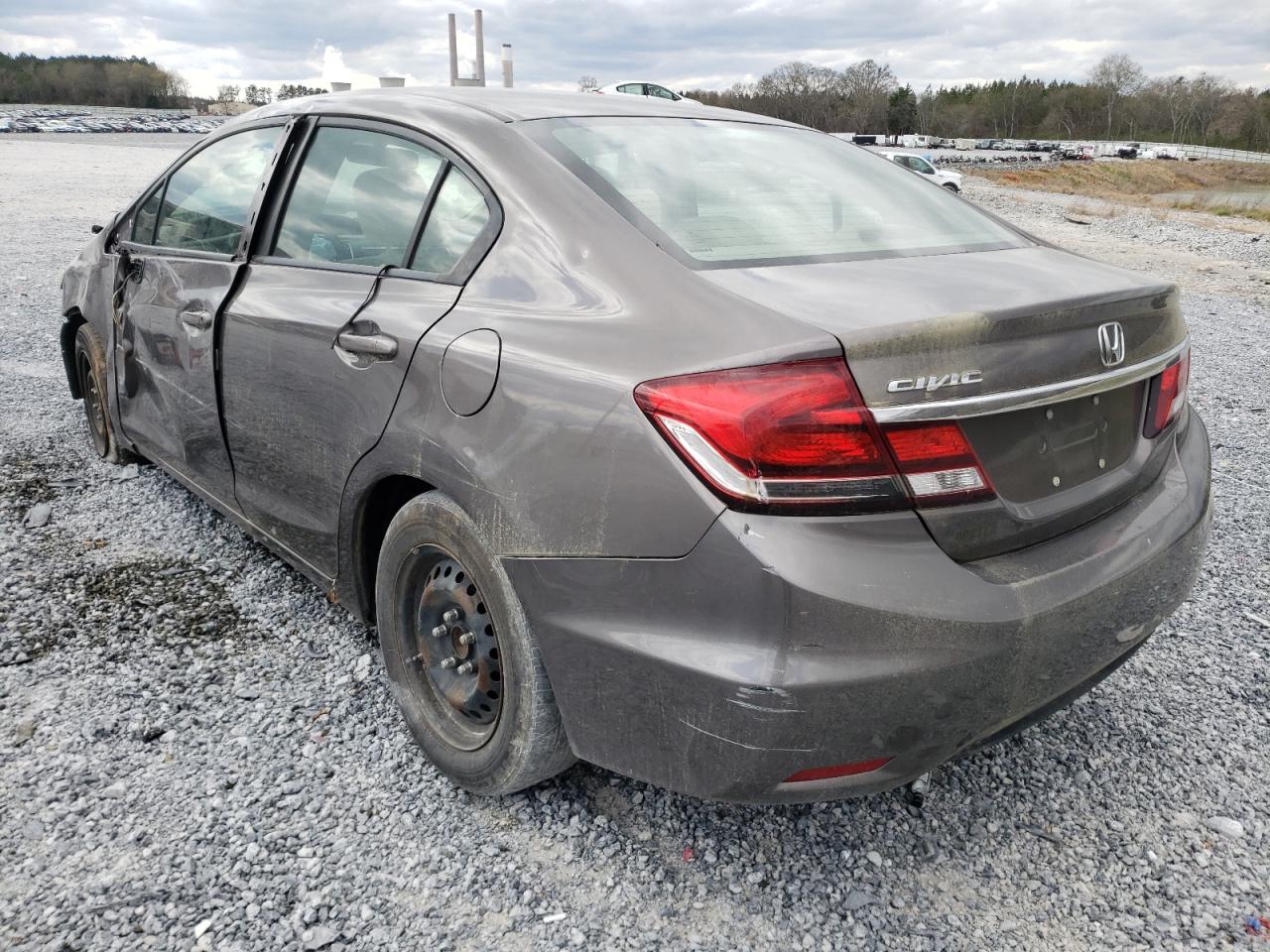 Photo 3 from auction – 2013 HONDA CIVIC LX with VIN 19XFB2F59DE003026