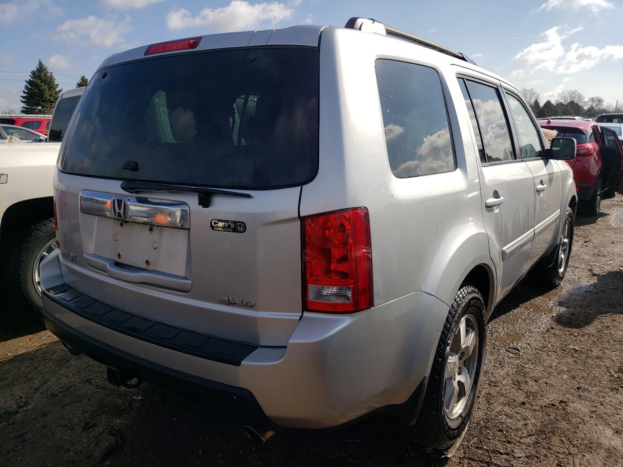 Photo 4 from auction – 2010 HONDA PILOT EXL with VIN 5FNYF4H60AB003291