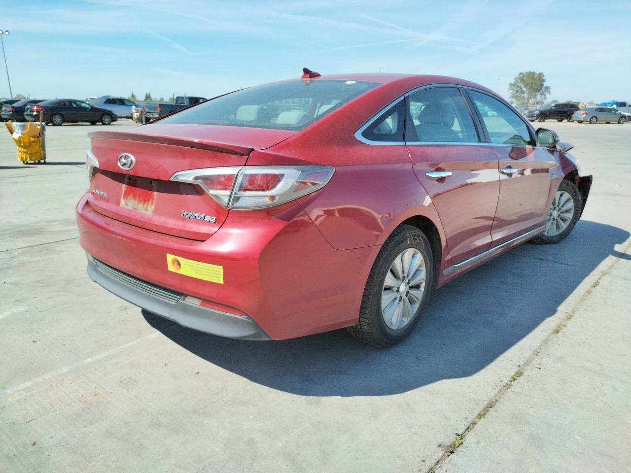 Photo 4 from auction – 2016 HYUNDAI SONATA HYB with VIN KMHE24L12GA026076