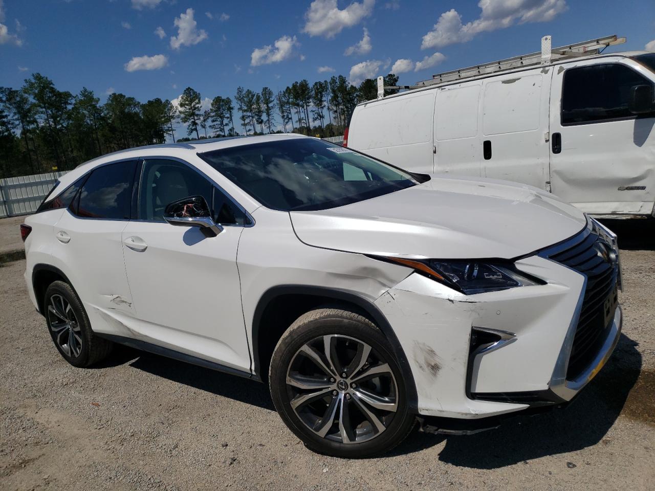 LEXUS RX 350 BAS 2018 with VIN 2T2ZZMCA4JC095707 - Photo from auction