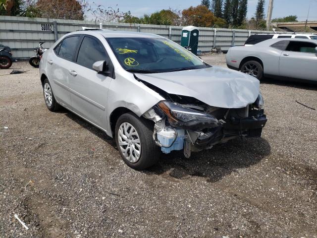 TOYOTA COROLLA L 2019 with VIN 5YFBURHE8KP882173 - Photo from auction