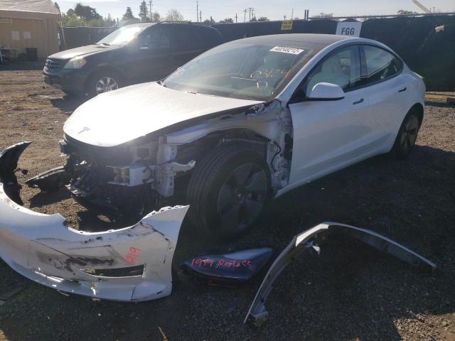 Photo 2 from auction – 2021 TESLA MODEL 3 with VIN 5YJ3E1EA7MF938798