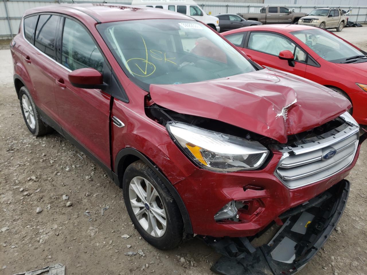 Photo 1 from auction – 2017 FORD ESCAPE SE with VIN 1FMCU0GDXHUE92997