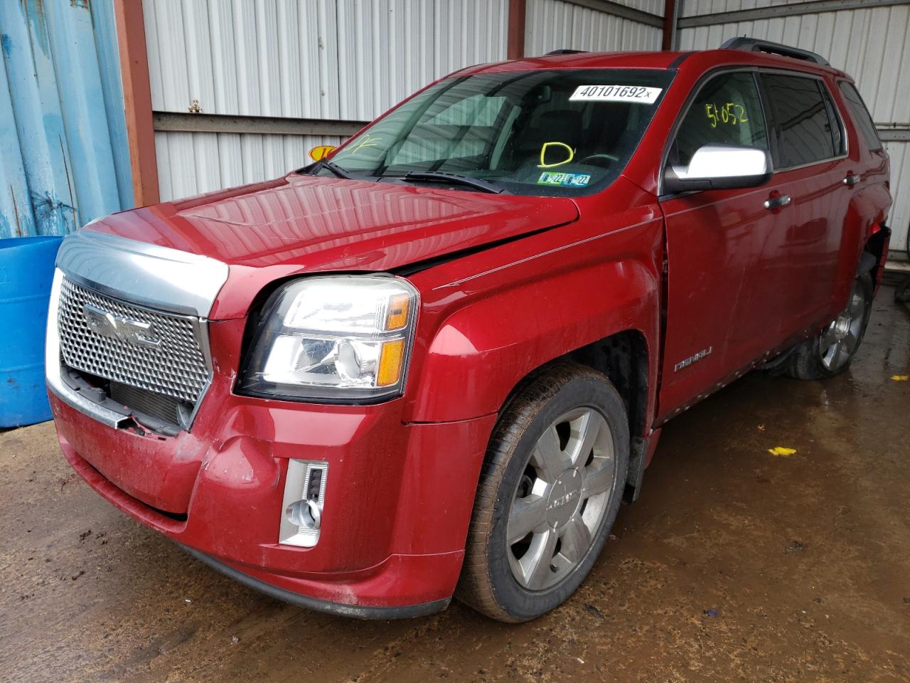 Photo 2 from auction – 2013 GMC TERRAIN DE with VIN 2GKFLZE32D6206480
