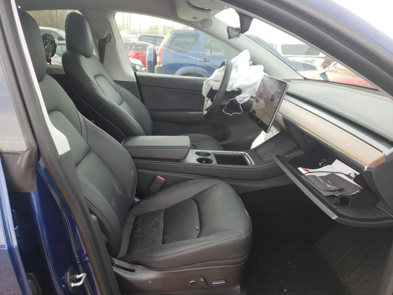 Photo 5 from auction – 2021 TESLA MODEL Y with VIN 5YJYGDEE4MF140599