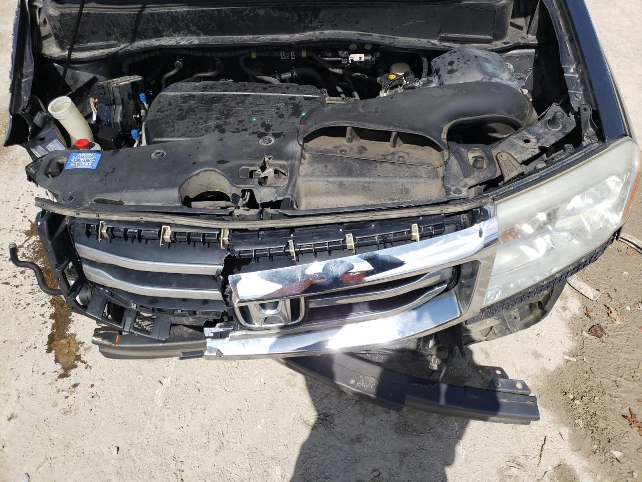Photo 7 from auction – 2012 HONDA PILOT EXL with VIN 5FNYF4H61CB072865
