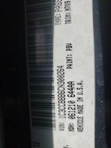 Photo 10 from auction – 2012 CHRYSLER 200 TOURIN with VIN 1C3CCBBB6CN300264