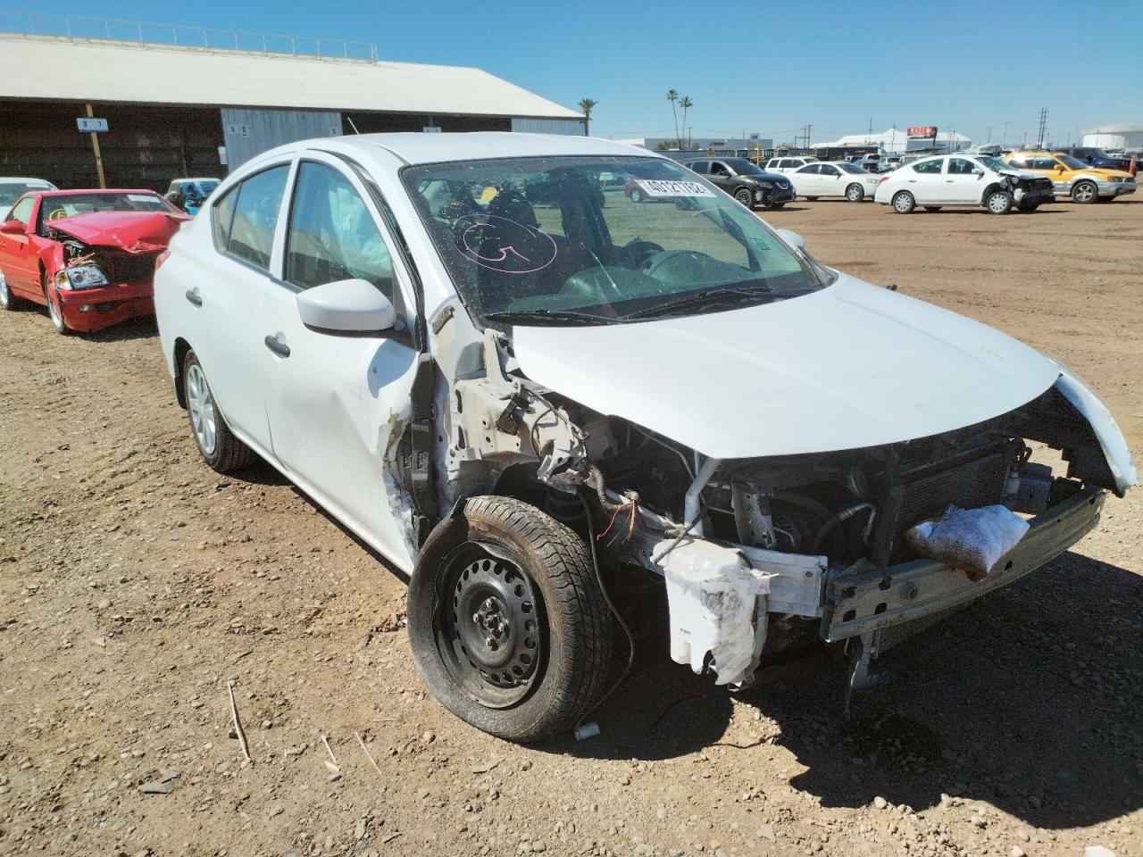 NISSAN VERSA 2016 with VIN 3N1CN7AP9GL893045 - Photo from auction