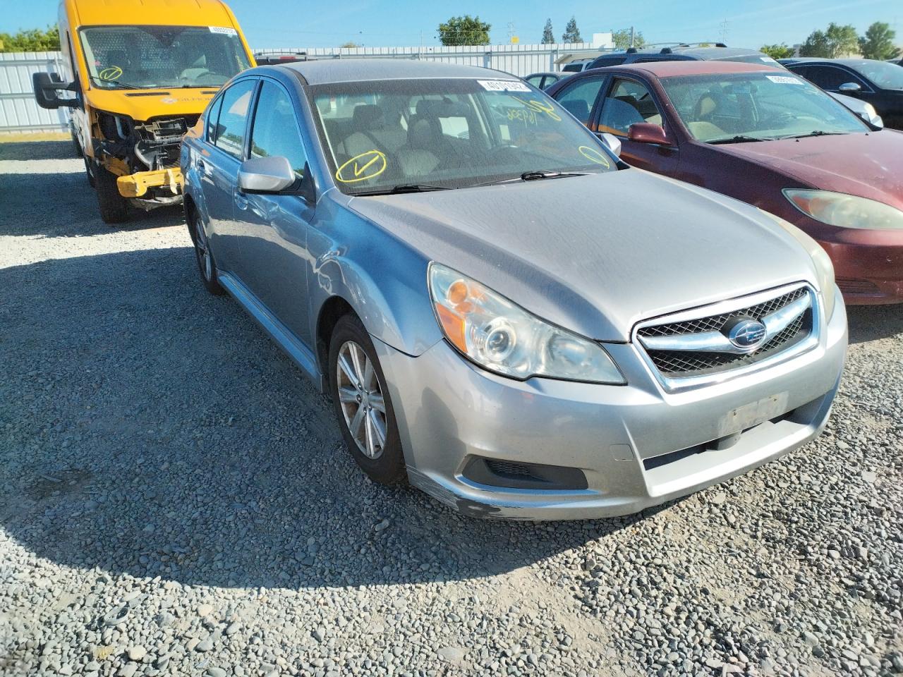 SUBARU LEGACY 2.5 2011 with VIN 4S3BMBC61B3235596 - Photo from auction