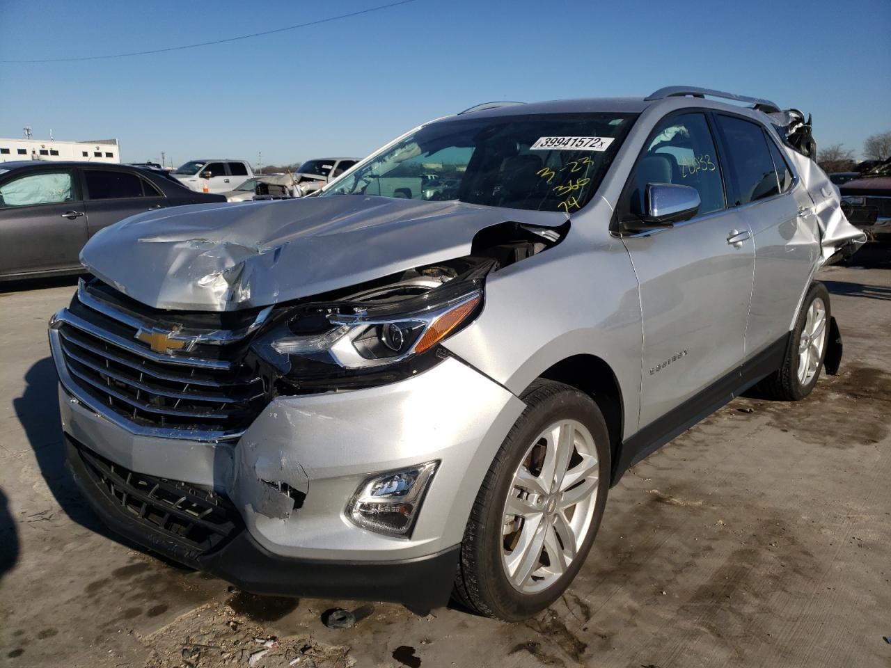 Photo 2 from auction – 2019 CHEVROLET EQUINOX PR with VIN 3GNAXYEX7KS651374