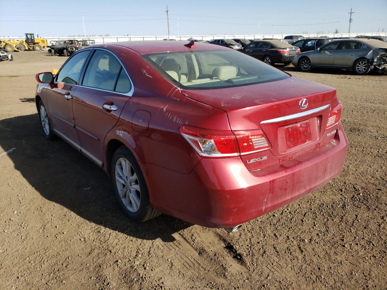 Photo 3 from auction – 2011 LEXUS ES 350 with VIN JTHBK1EG8B2452850