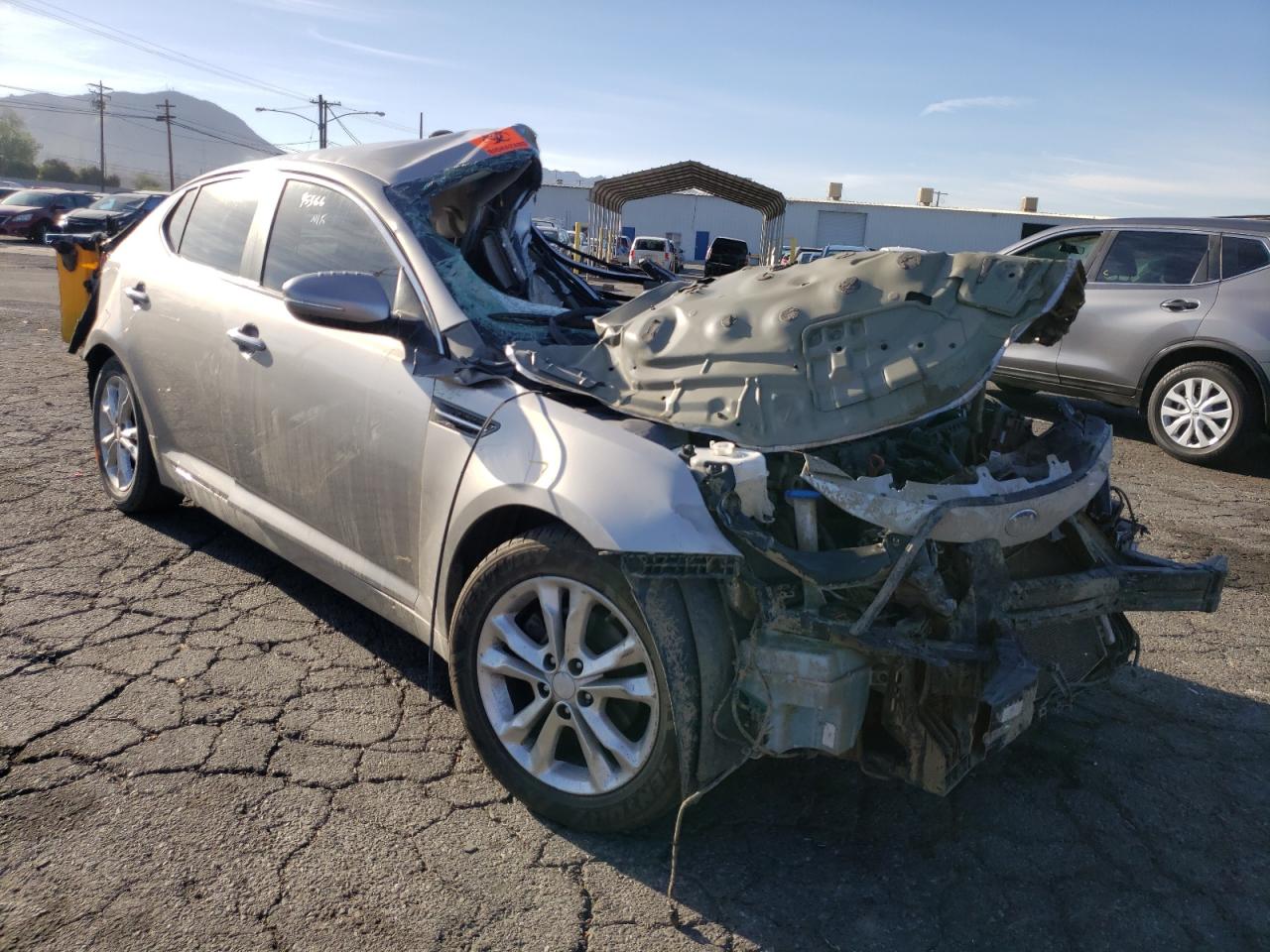 KIA OPTIMA EX 2013 with VIN 5XXGN4A79DG147036 - Photo from auction