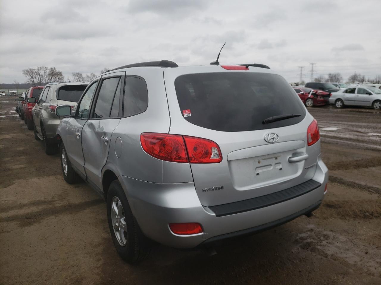Photo 3 from auction – 2008 HYUNDAI SANTA FE G with VIN 5NMSG13D98H226980
