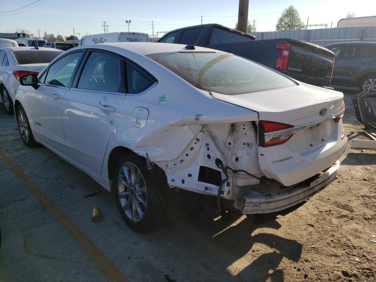 Photo 3 from auction – 2017 FORD FUSION SE with VIN 3FA6P0LUXHR306922