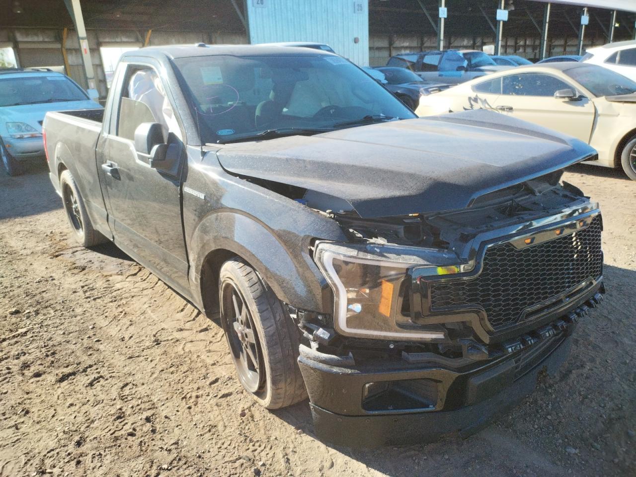 FORD F150 2018 with VIN 1FTMF1C5XJKE85542 - Photo from auction