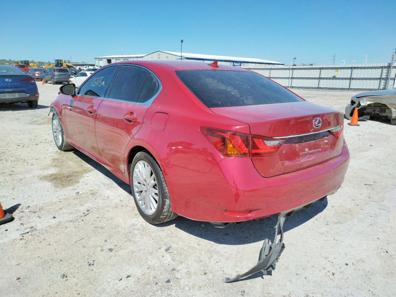 Photo 3 from auction – 2013 LEXUS GS 350 with VIN JTHBE1BL0D5017685