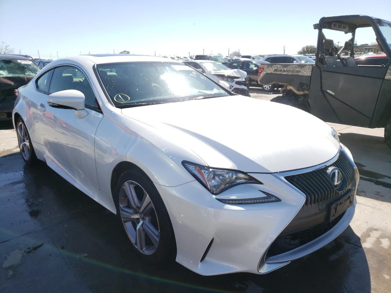 LEXUS RC 200T 2016 with VIN JTHHA5BC2G5003692 - Photo from auction