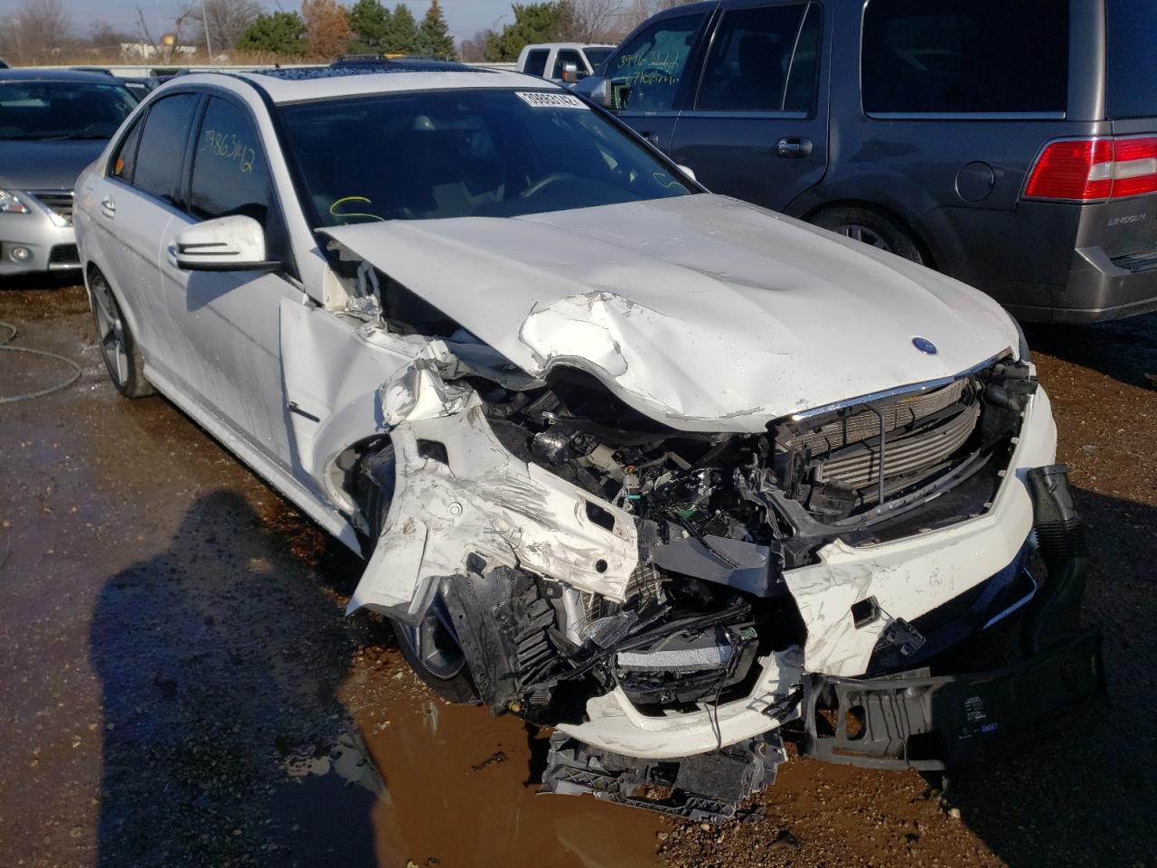 Photo 1 from auction – 2014 MERCEDES-BENZ C 63 AMG with VIN WDDGF7HB2EA950296