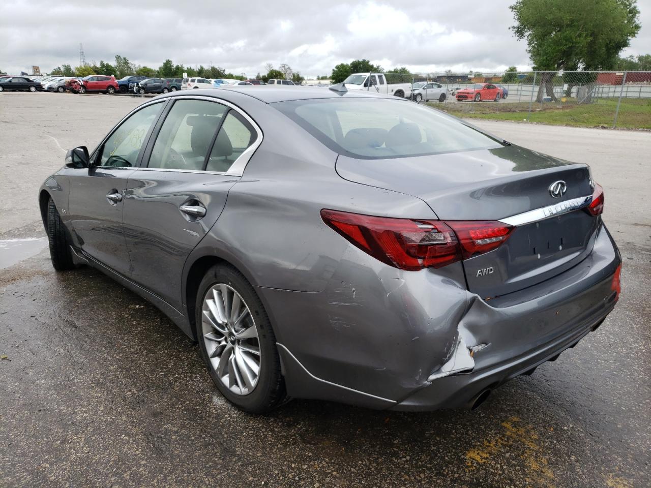 Photo 3 from auction – 2018 INFINITI Q50 LUXE with VIN JN1EV7AR5JM437745