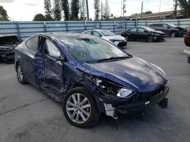 Photo 1 from auction – 2015 HYUNDAI ELANTRA SE with VIN 5NPDH4AE2FH609209