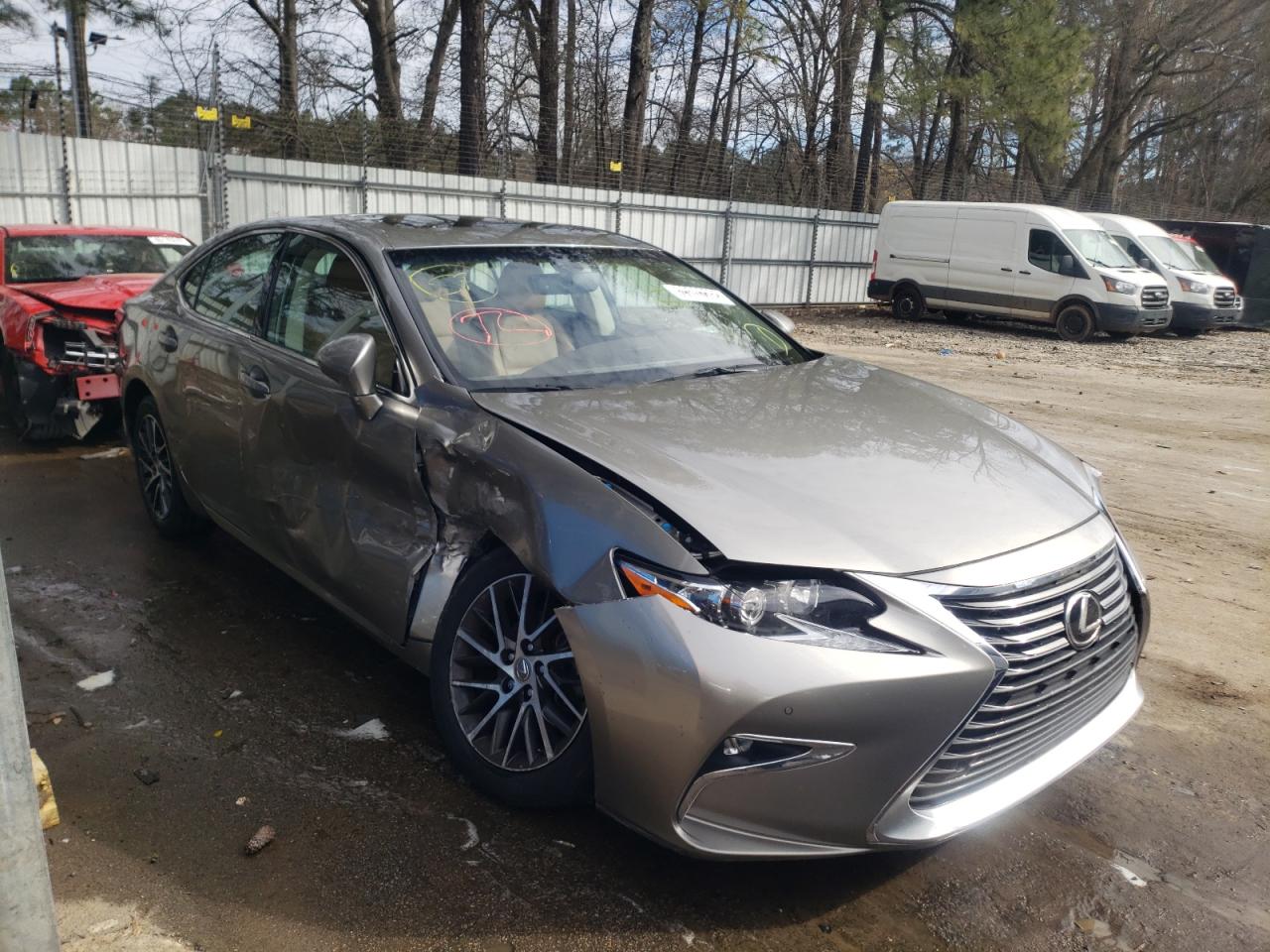 LEXUS ES 350 2016 with VIN 58ABK1GG5GU014656 - Photo from auction
