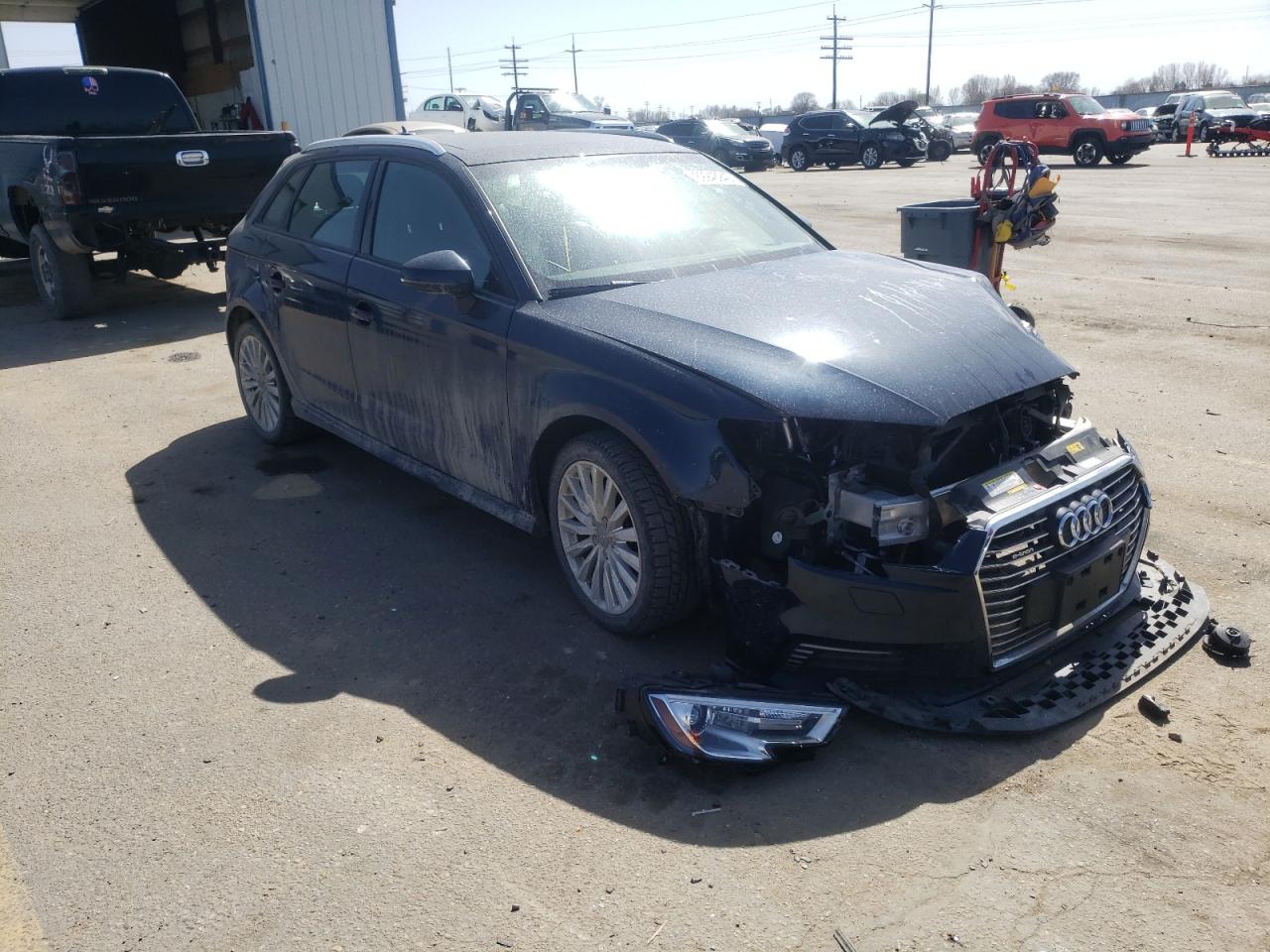 AUDI A3 E-TRON 2017 with VIN WAUUPBFF5HA123543 - Photo from auction
