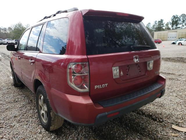 Photo 3 from auction – 2006 HONDA PILOT EX with VIN 2HKYF18606H518119