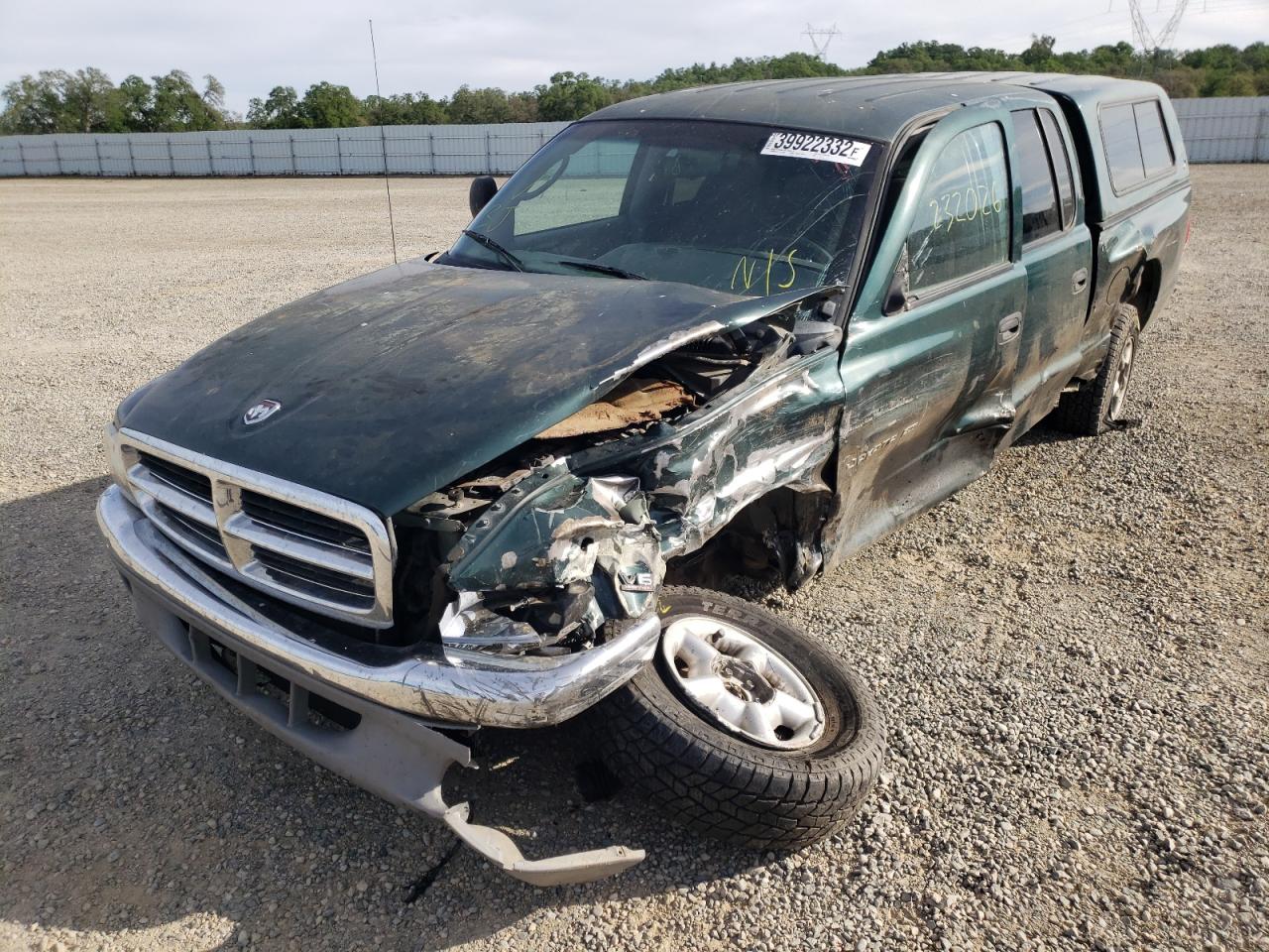 Photo 2 from auction – 2000 DODGE DAKOTA with VIN 1B7GG2AX7YS742896