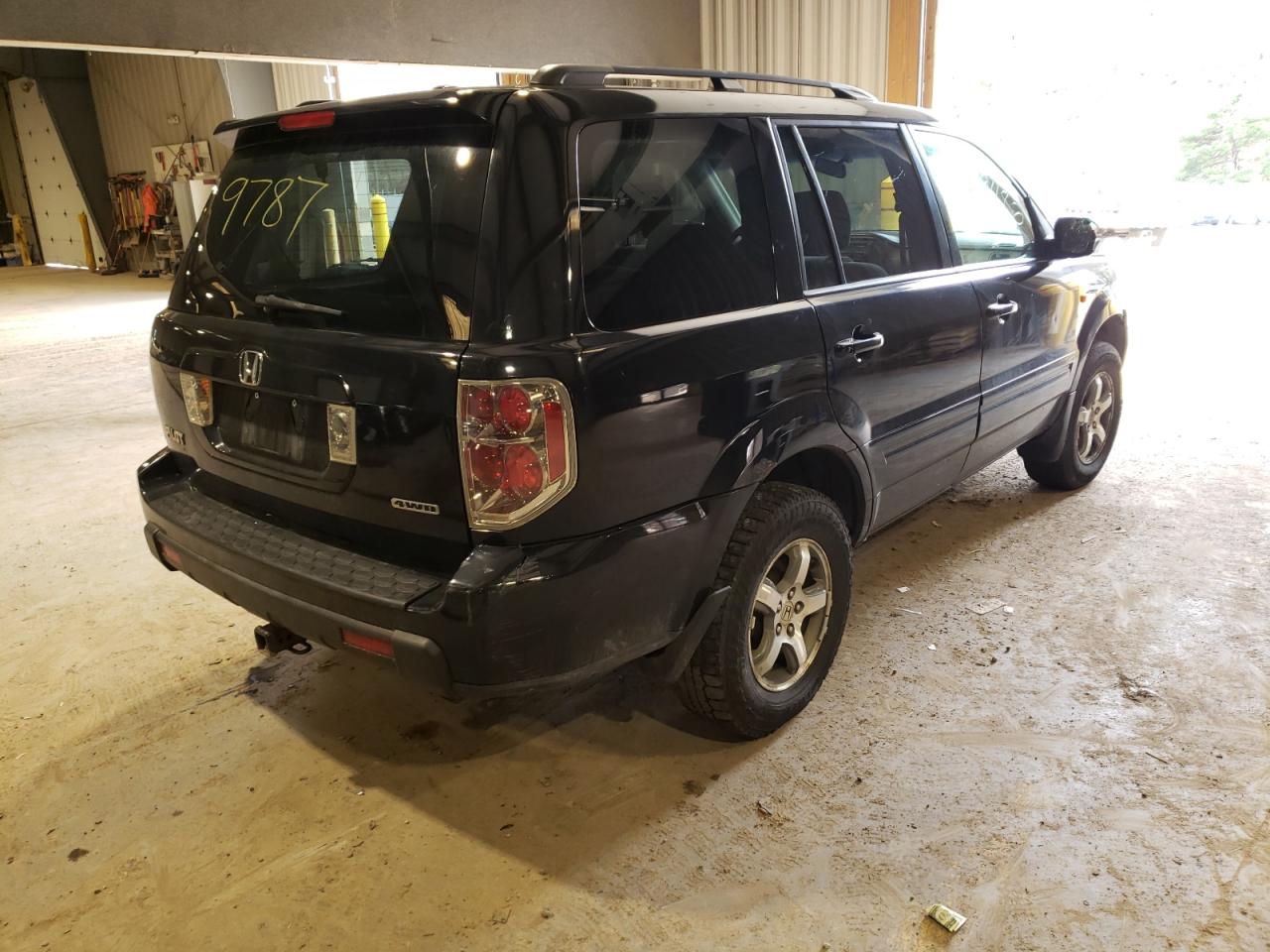 Photo 4 from auction – 2008 HONDA PILOT SE with VIN 5FNYF18318B019787