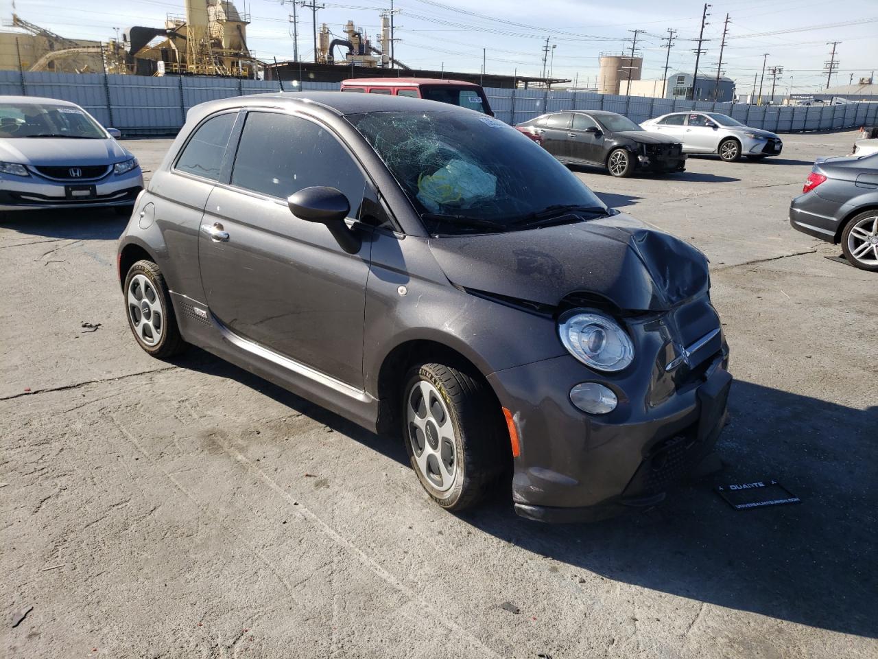 FIAT 500 ELECTR 2017 with VIN 3C3CFFGE8HT704529 - Photo from auction