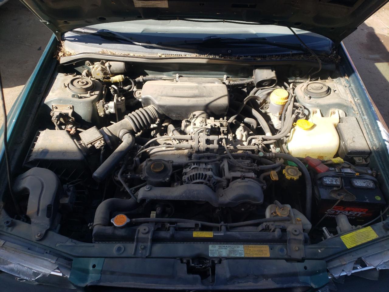 Photo 7 from auction – 1997 SUBARU IMPREZA OU with VIN JF1GF4851VG820824