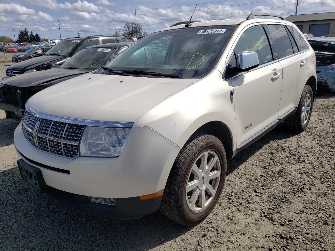 Photo 2 from auction – 2008 LINCOLN MKX with VIN 2LMDU88CX8BJ27853