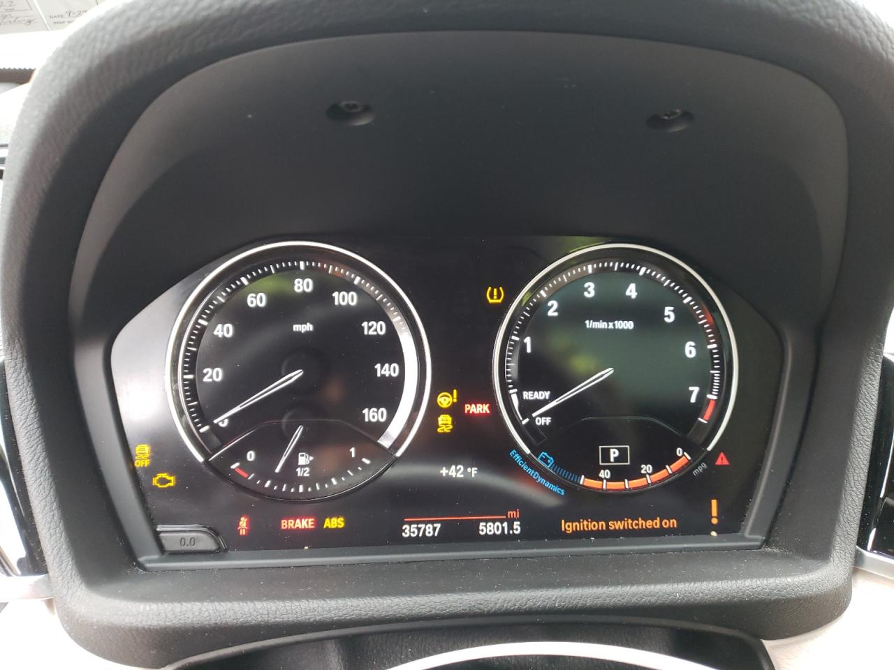 Photo 8 from auction – 2018 BMW X2 XDRIVE2 with VIN WBXYJ5C3XJEF81391