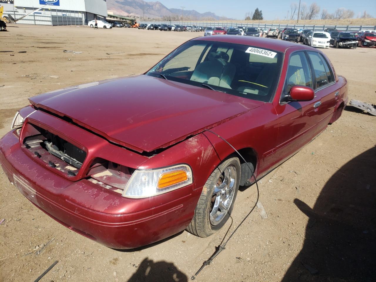 Photo 2 from auction – 2002 FORD CROWN VICT with VIN 2FAFP74W92X146582